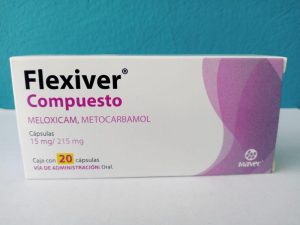MEX-FLEXIVER COMPUESTO 15MG/215MG X 20 CAPS