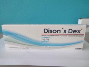 MEX-DISON'S DEX 5MG/2MG (INJECTABLE)