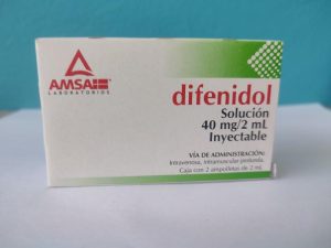 MEX-DIFENIDOL 40MG/2ML X 2 AMPS (INJECTABLE)