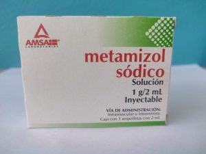 MEX-METAMIZOL SODICO I.V./I.M. 1G/2ML X 3 AMPS (INJECTABLE)