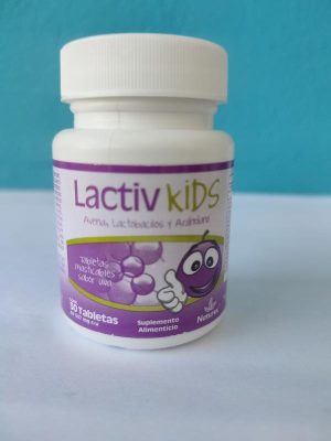 MEX-LACTIV KIDS CHEWABLE GRAPE FLAVOR 537MG X 30 TABS