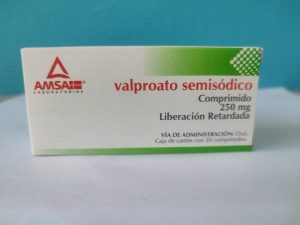 MEX-VALPROATO SEMISODICO  250MG X 30 TABS