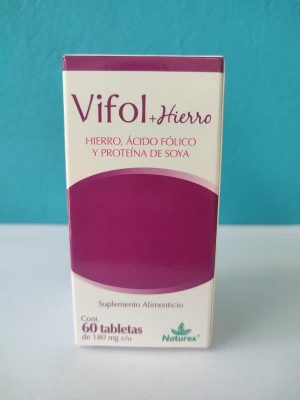 MEX-VIFOL HIERRO 180MG X 60 TABS