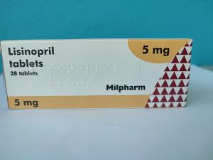 UK-LISINOPRIL 5MG X 28 TABS