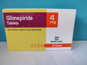 UK-GLIMEPIRIDE 4MG X 30 TABS