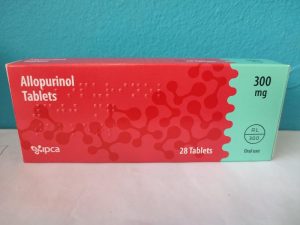 UK-ALLOPURINOL 300MG X 28 TABS