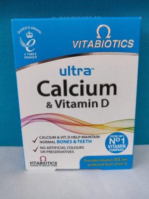 UK-VITABIOTICS ULTRA CALCIUM & VITAMIN D X 30 TABS