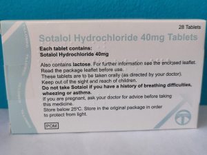 UK-SOTALOL HYDROCHLORIDE 40MG X 28 TABS
