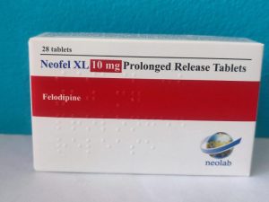 UK-FELODIPINE NEOFEL XL 10MG X 28 TABS