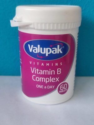 UK-VALUPAK VITAMIN B COMPLEX / ONE A DAY X 60 TABS