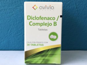 MEX-DICLOFENACO / COMPLEJO B AVIVIA X 30 TABS