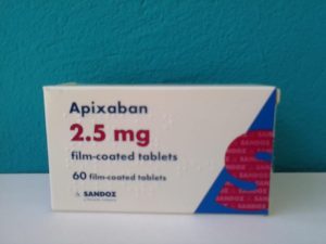 UK-APIXABAN 2.5MG X 60 TABS
