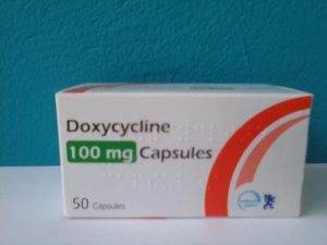 UK-DOXYCYCLINE 100MG X 50 TABS
