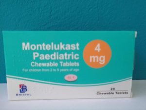 UK-MONTELUKAST PEDIATRIC CHEWABLE 4MG X 28 TABS (2 - 5 YEARS)