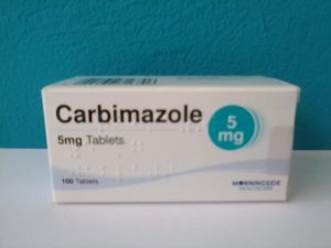 UK-CARBIMAZOLE 5MG X 100 TABS