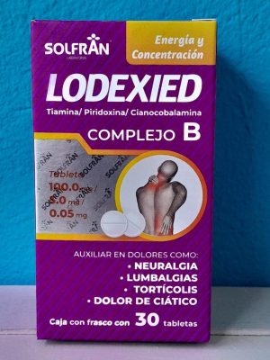 MEX-LODEXIED 100.0MG / 5.0MG/0.05MG X 30 TABS