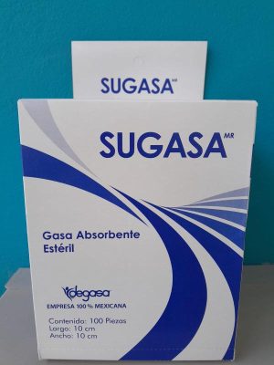 MEX-GASA ESTERILIZADA SUGASA 10CM X 10CM GAUZE SPONGE (BOX OF 100)