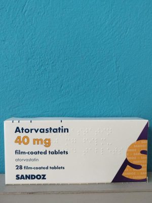 UK-ATORVASTATIN 40MG X 28 TABS