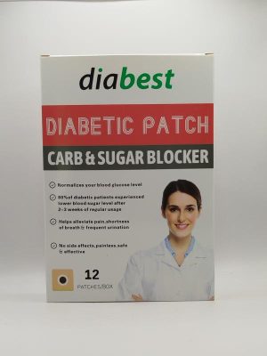 MC-DIABETIC PATCH (CARB & SUGAR BLOCKER) X 12 PATCHES