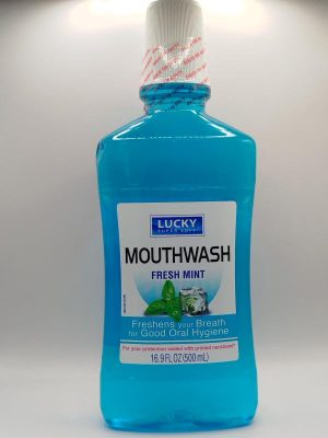 MC-MOUTHWASH FRESH MINT 16.9FL OZ 500ML (NAVY BLUE)