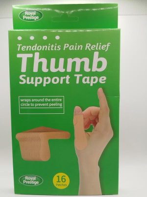 MC-THUMB SUPPORT TAPE X 16 PATCHES