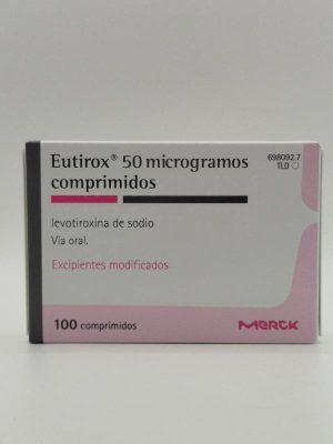 SP-EUTIROX 50MCG X 100 COMP