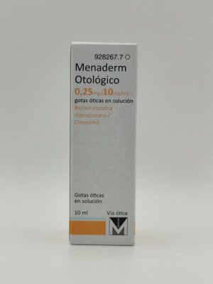 SP-MENADERM OTOLOGICO DROPS 0,25MG/10MG/ML 10ML