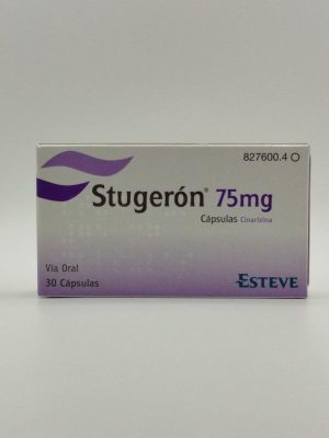 SP-STUGERON 75MG X 30 CAPS