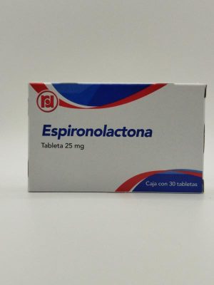 MEX-ESPIRONOLACTONA 25MG X 30 TABS (RANDALL)