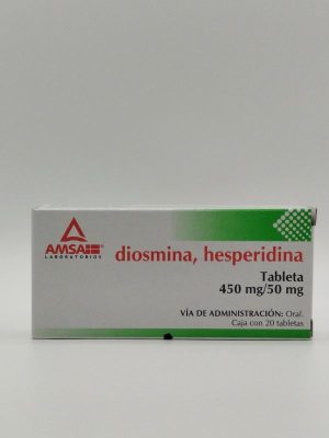 MEX-DIOSMINA HESPERIDINA 450MG/50MG X 20 TABS