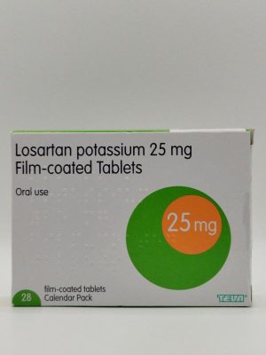 UK-LOSARTAN POTASSIUM 25MG X 28 TABS