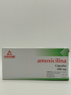 MEX-AMOXICILINA 500MG X 12 CAPS