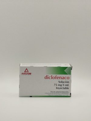 MEX-DICLOFENACO 75MG/3ML I.M/I.V  X 2 AMPS (INJECTABLE)