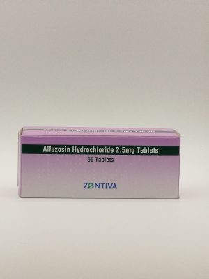 UK-ALFUZOSIN HYDROCHLORIDE 2.5MG X 60 TABS