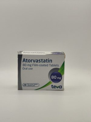 UK-ATORVASTATIN 80MG X 28 TABS