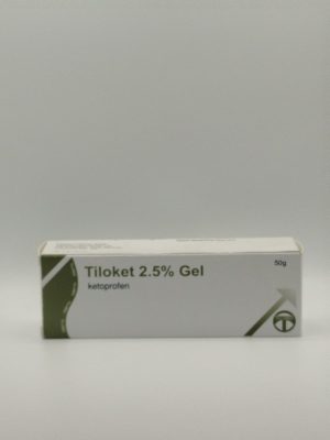 UK-KETOPROFEN GEL 2.5% 50G