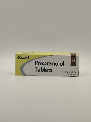 UK-PROPRANOLOL 40MG X 28 TABS