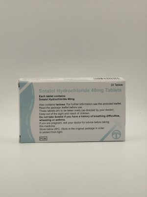 UK-SOTALOL HYDROCHLORIDE 40MG X 28 TABS