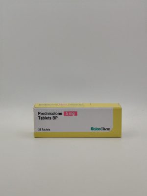 UK-PREDNISOLONE 5MG X 28 TABS