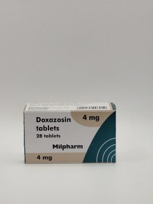 UK-DOXAZOSIN 4MG X 28 TABS