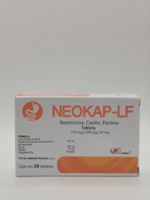 MEX-NEOKAP-LF 129MG/280MG/30MG X 20 TABS