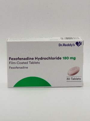 UK-FEXOFENADINE HYDROCHLORIDE 180MG X 30 TABS