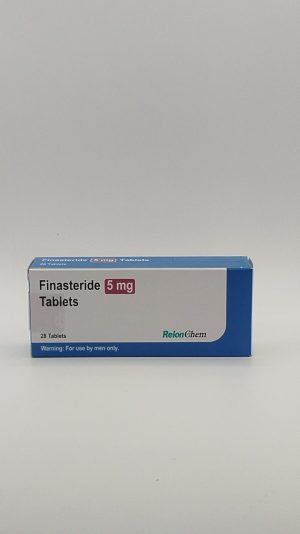 UK-FINASTERIDE 5MG X 28 TABS EXP-0527 (RELONCHEM) GST