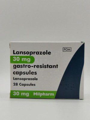 UK-LANSOPRAZOLE 30MG X 28 CAPS