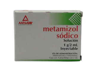 MEX-METAMIZOL SODICO I.V./I.M. 1G/2ML X 3 AMPS (INJECTABLE) EXP-07\2028