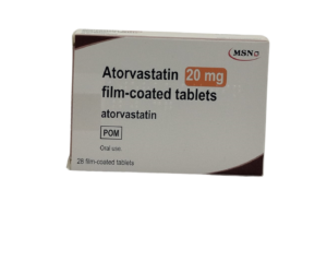 UK-ATORVASTATIN 20MG X 28 TABS (MSN)