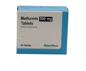UK-METFORMIN HYDROCHOLORIDE 500MG X 84 TABS (RELONCHEM)