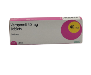 UK-VERAPAMIL 40MG X 84 TABS EXP-12\2026 (TEVA) GST
