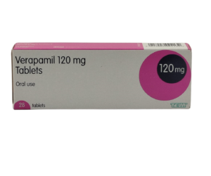 UK-VERAPAMIL 120MG X 28 TABS EXP-12\2026 (TEVA) GST