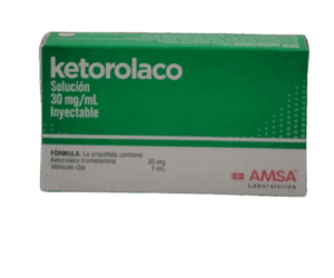 MEX-KETOROLACO 30MG/1ML X 3 AMPS (INJECTABLE) EXP-12\2026 (AMSA) NT